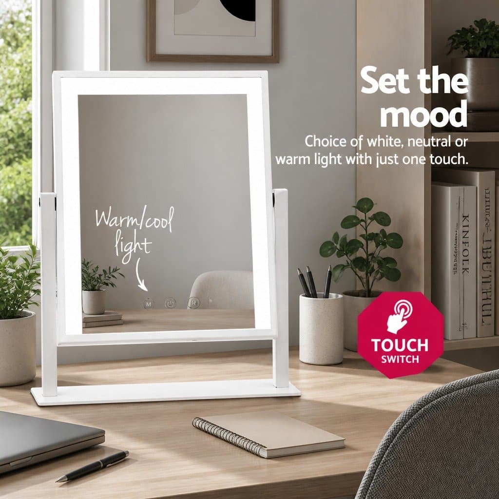 Hollywood Vanity Makeup Mirror with LED Touch Control