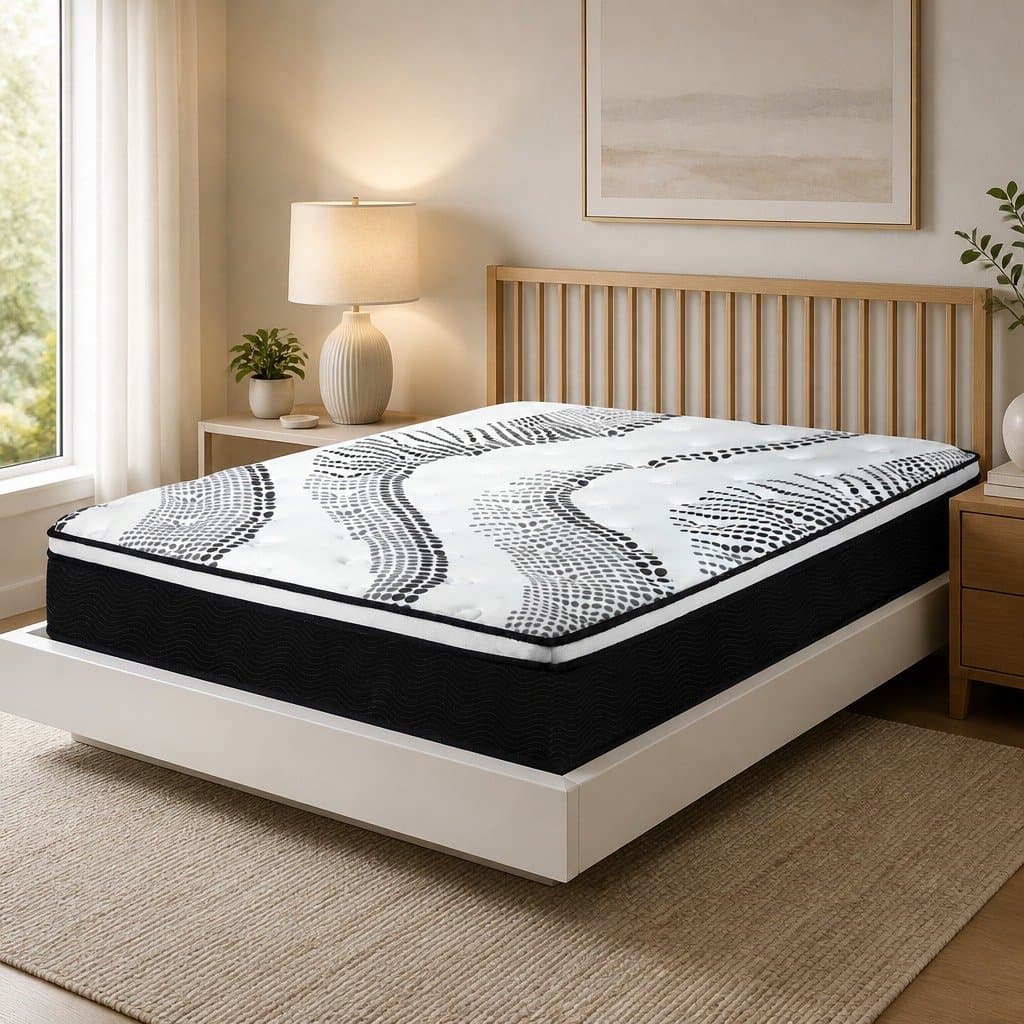 7 Zone Pocket Spring Mattress Double Bed with Foam Comfort