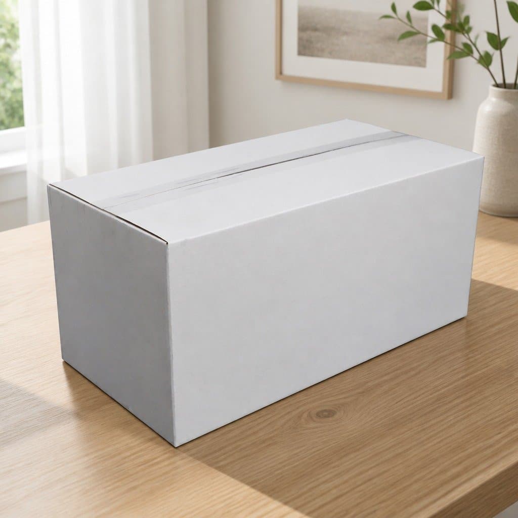 White RSC Carton 50 Pack for Storage Needs