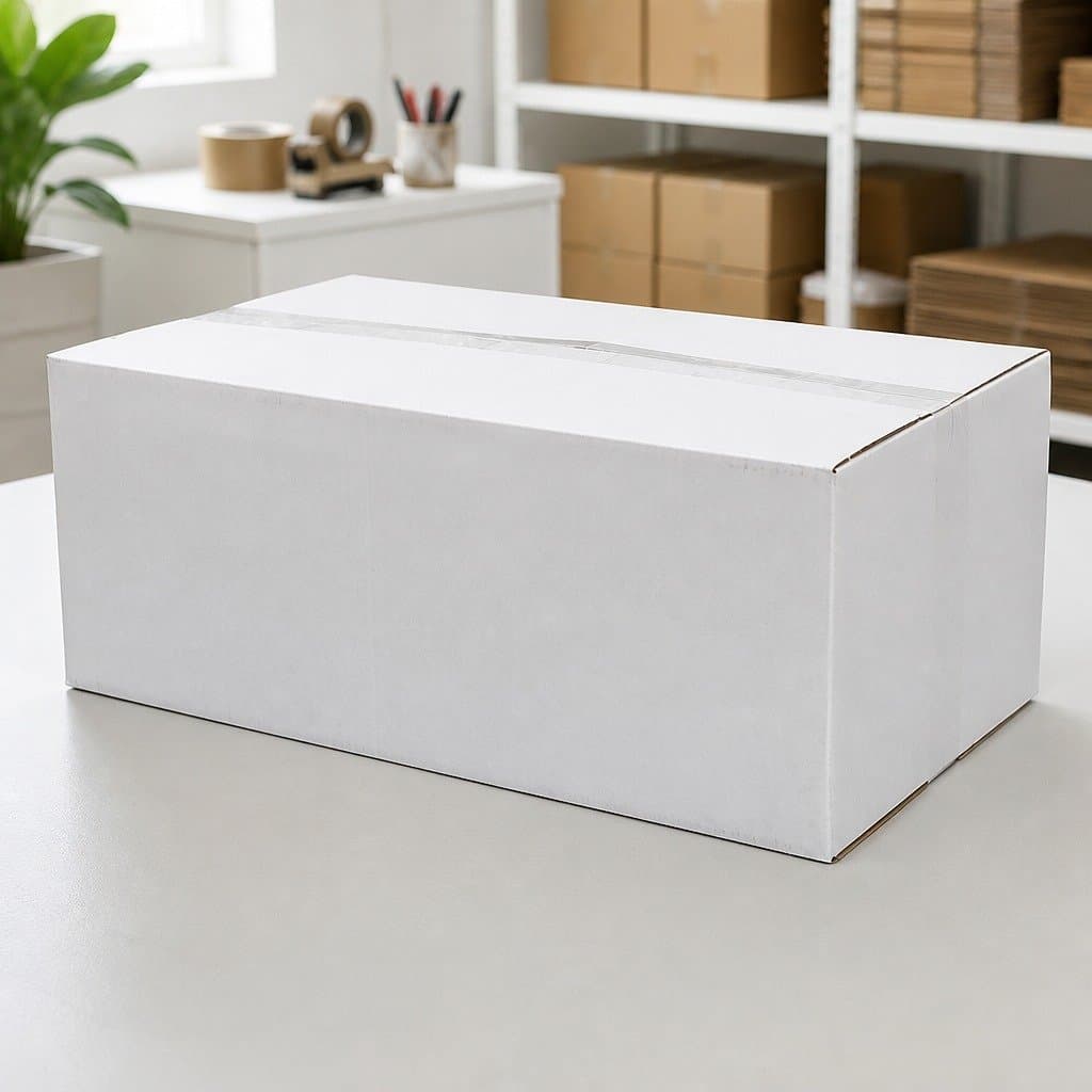 White RSC Carton 480x280x180mm 50 Pack