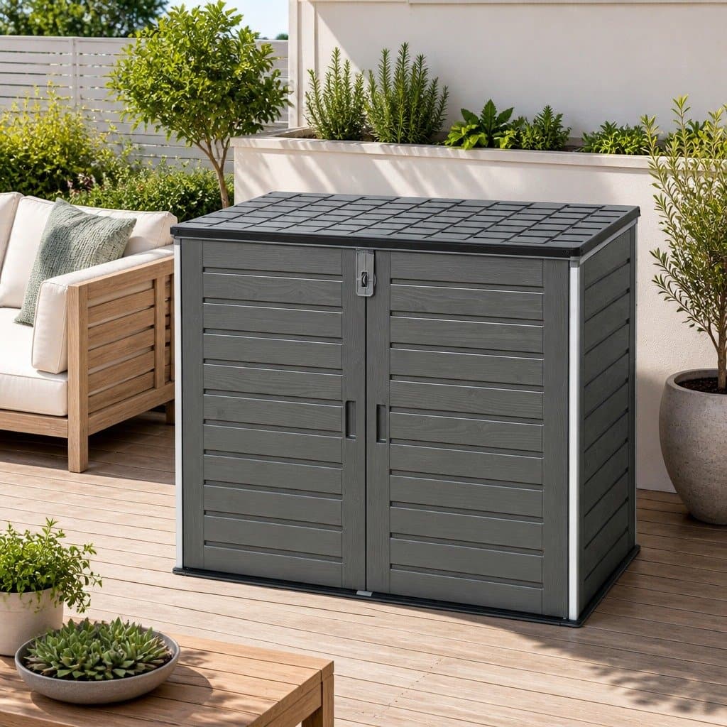1170L Outdoor Storage Box with Locking System
