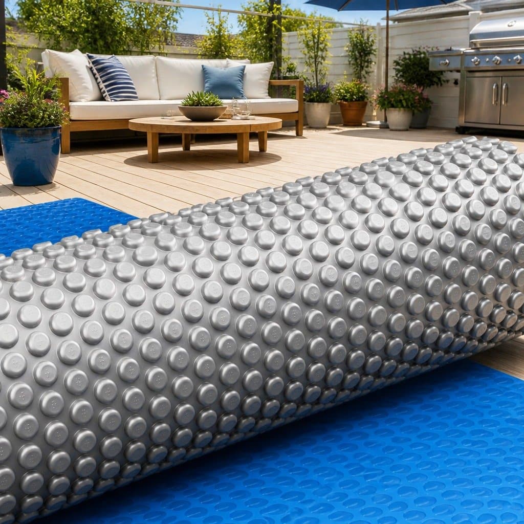 Solar Pool Cover 8x4.2m 600 Micron Heat Blanket