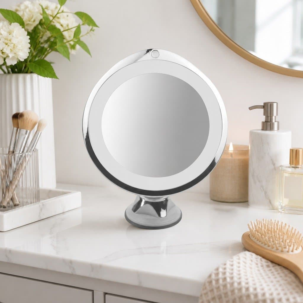 10x Magnifying Makeup Mirror with 14 LED Light