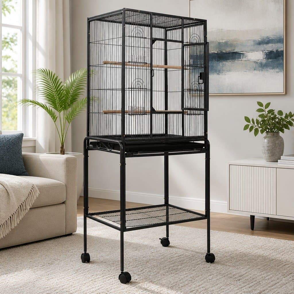 144cm Large Bird Cage for Small to Medium Birds