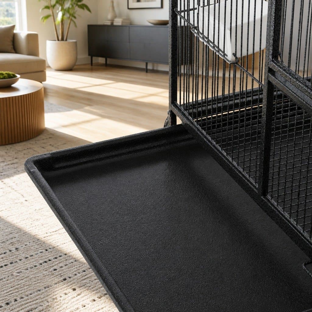 Large Bird Cage for Parrots and Budgies with Wheels