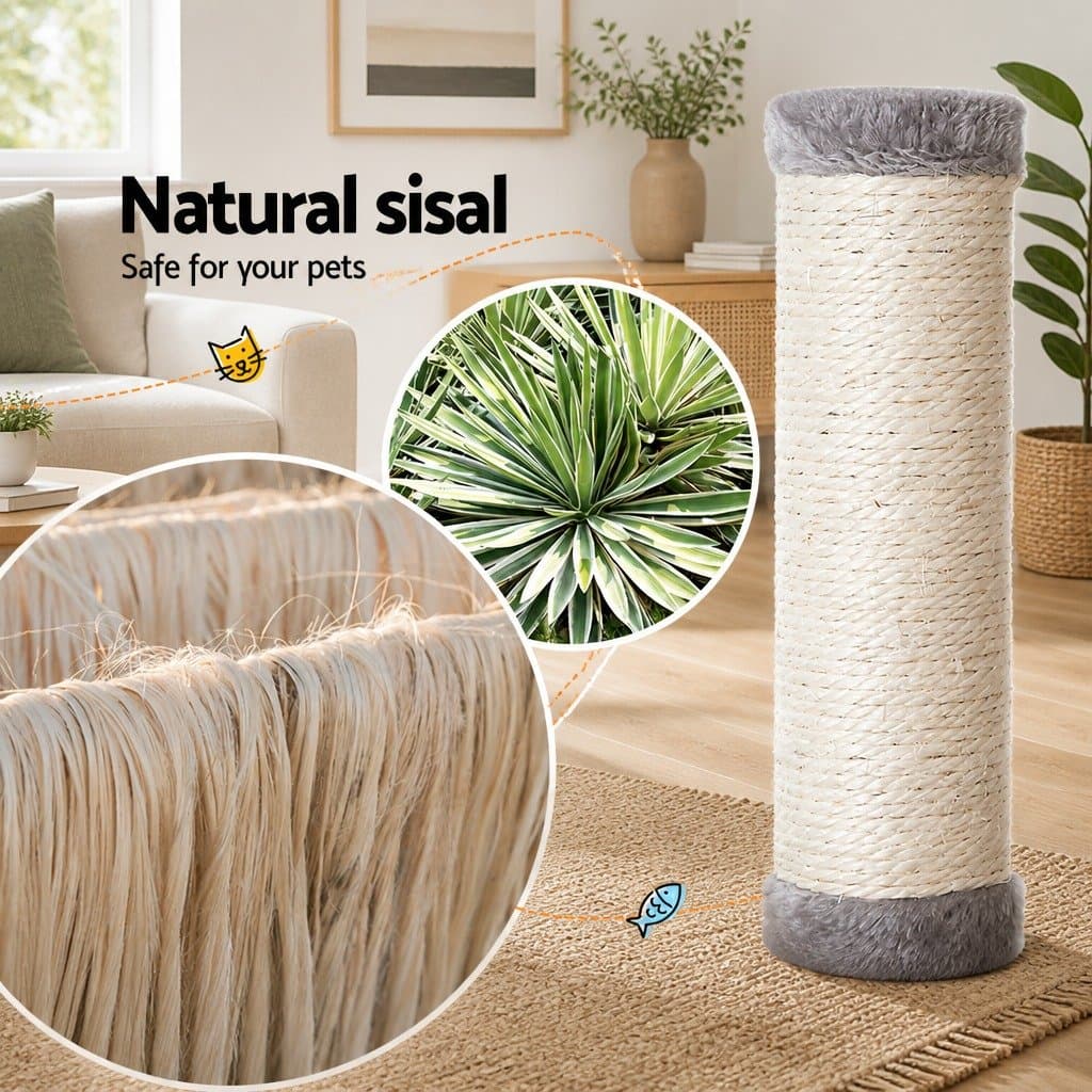 Multi-Level Cat Tree with Scratching Posts Grey