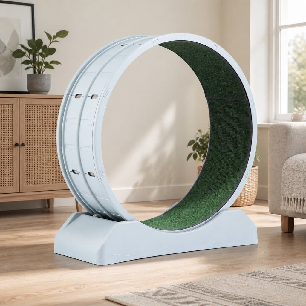 Cat Exercise Wheel Treadmill with Mute Roller