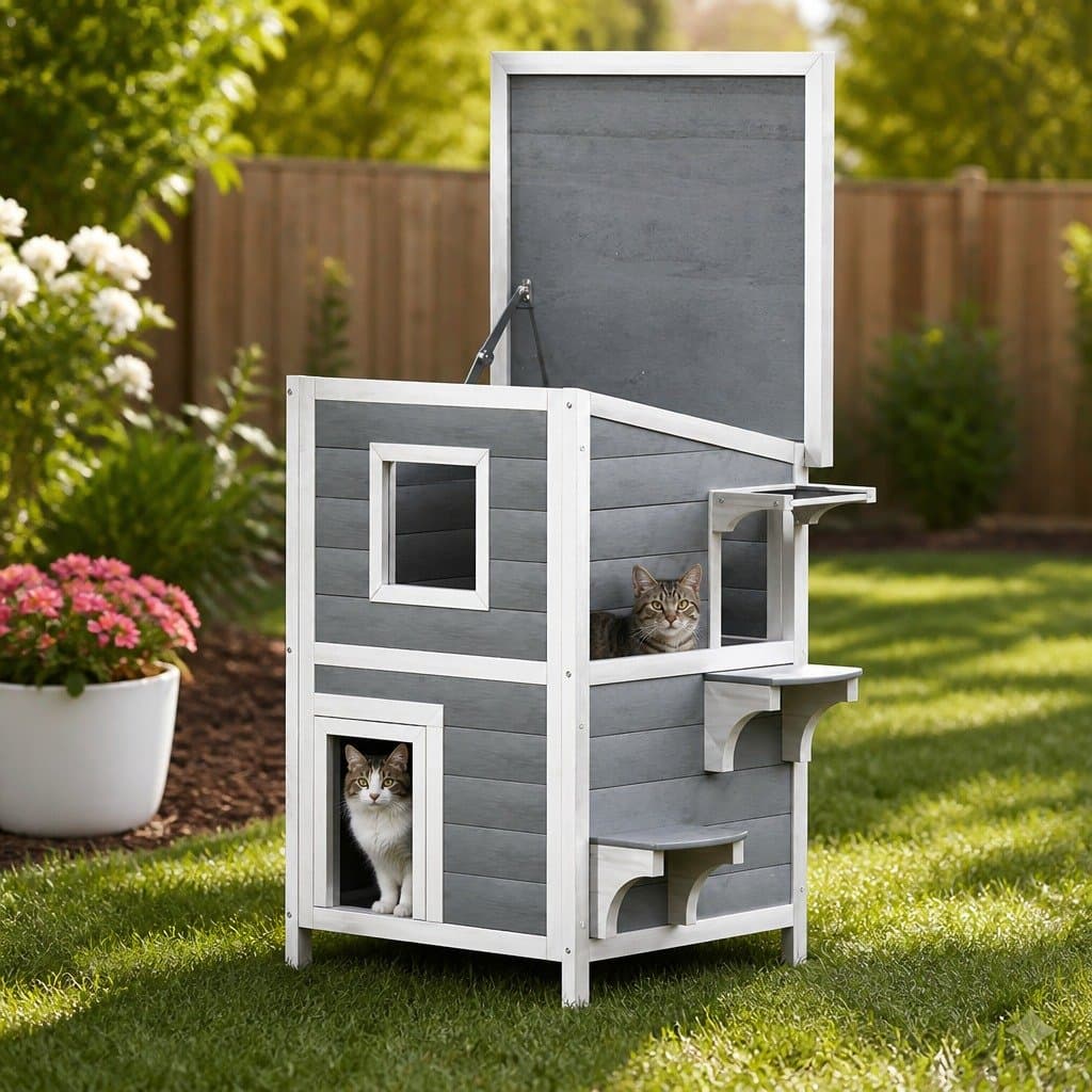 Wooden Pet Hutch for Small Animals