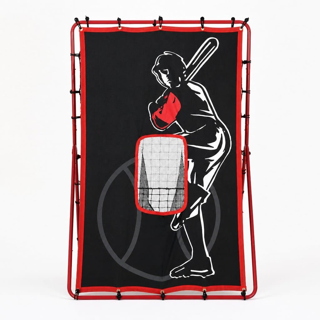 Baseball Pitching Net Target Rebound Training Aid