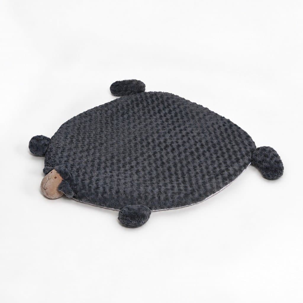 Large Calming Cushion Pet Bed with Squeaky Toys