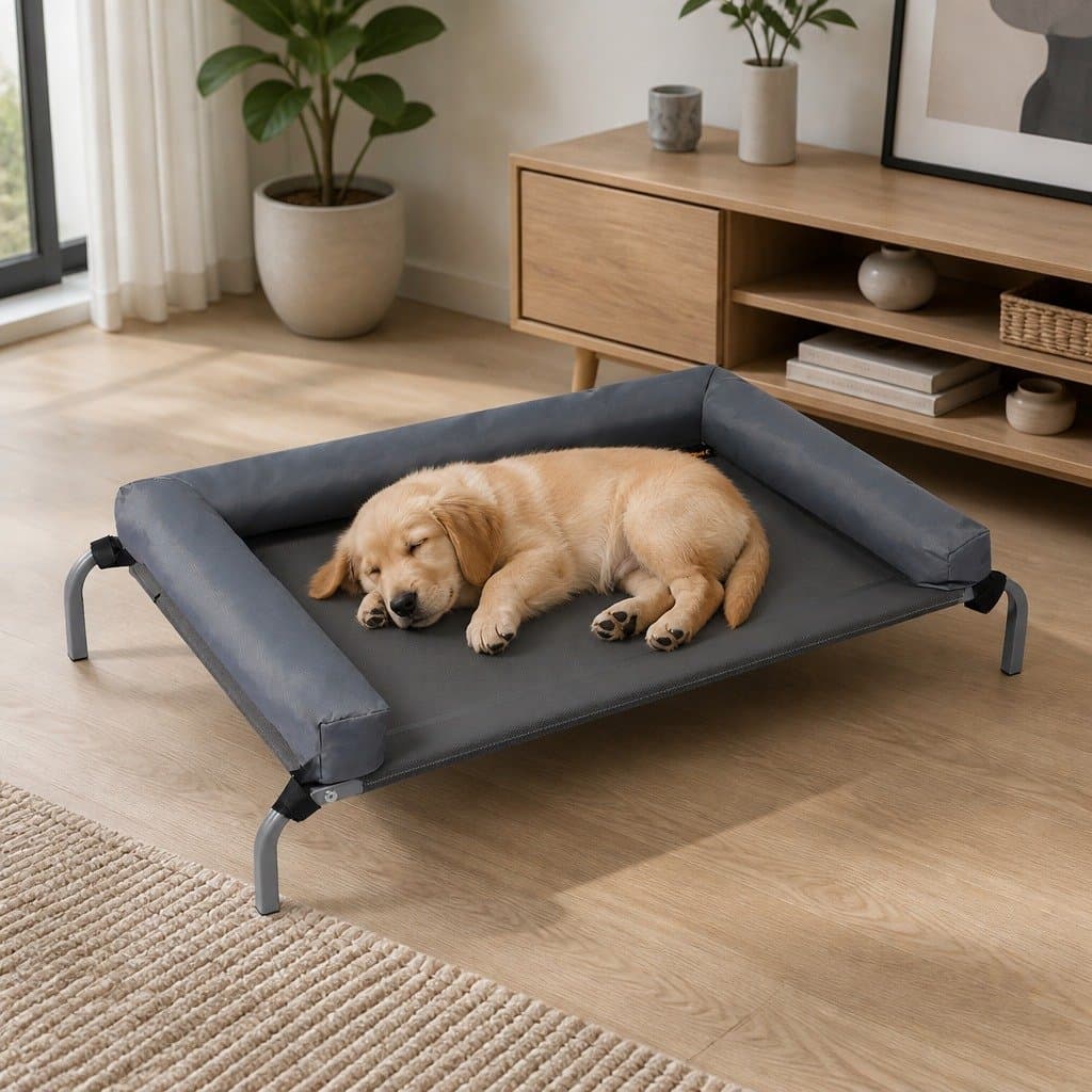 Elevated Pet Bed for Dogs and Cats