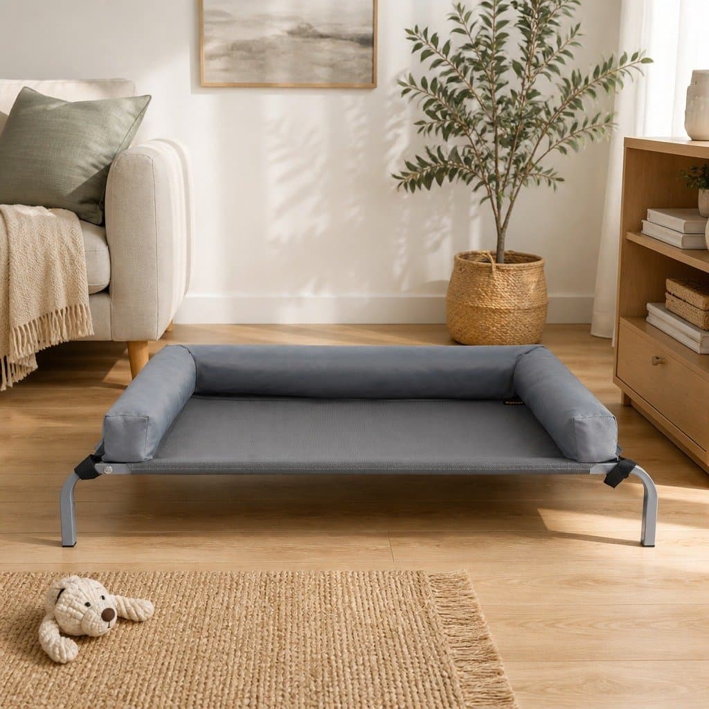 Elevated Pet Bed for Dogs and Cats