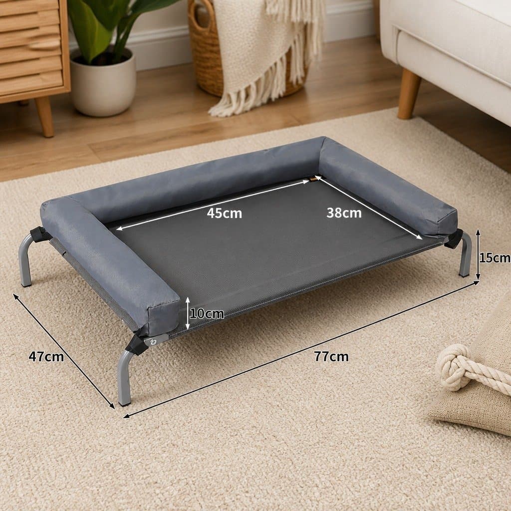 Elevated Pet Bed for Dogs and Cats