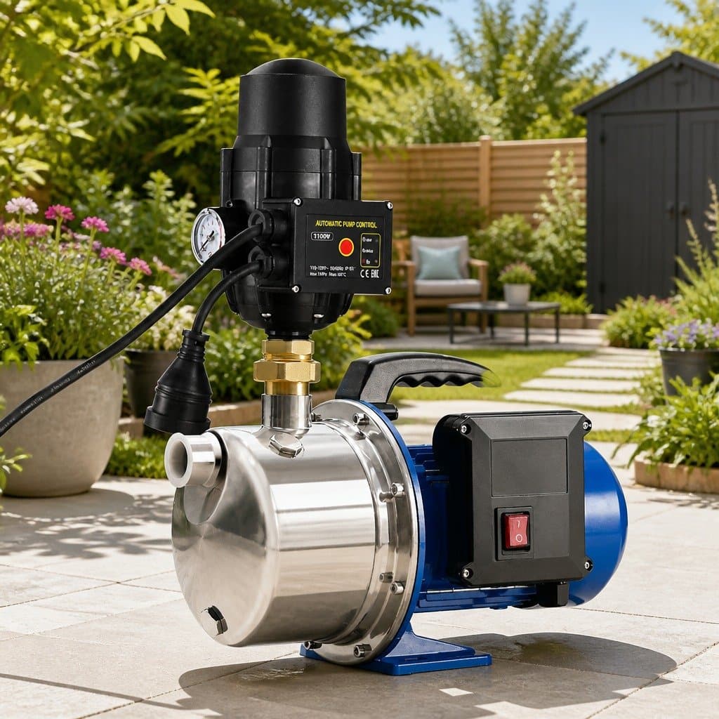 Stainless Steel Garden Water Jet Pump 1100W