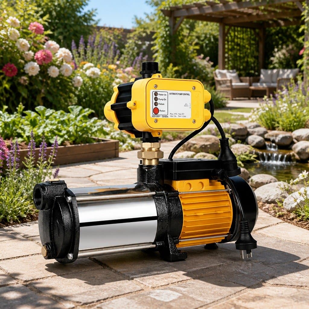 5-Stage Garden Water Pump 2500W Yellow