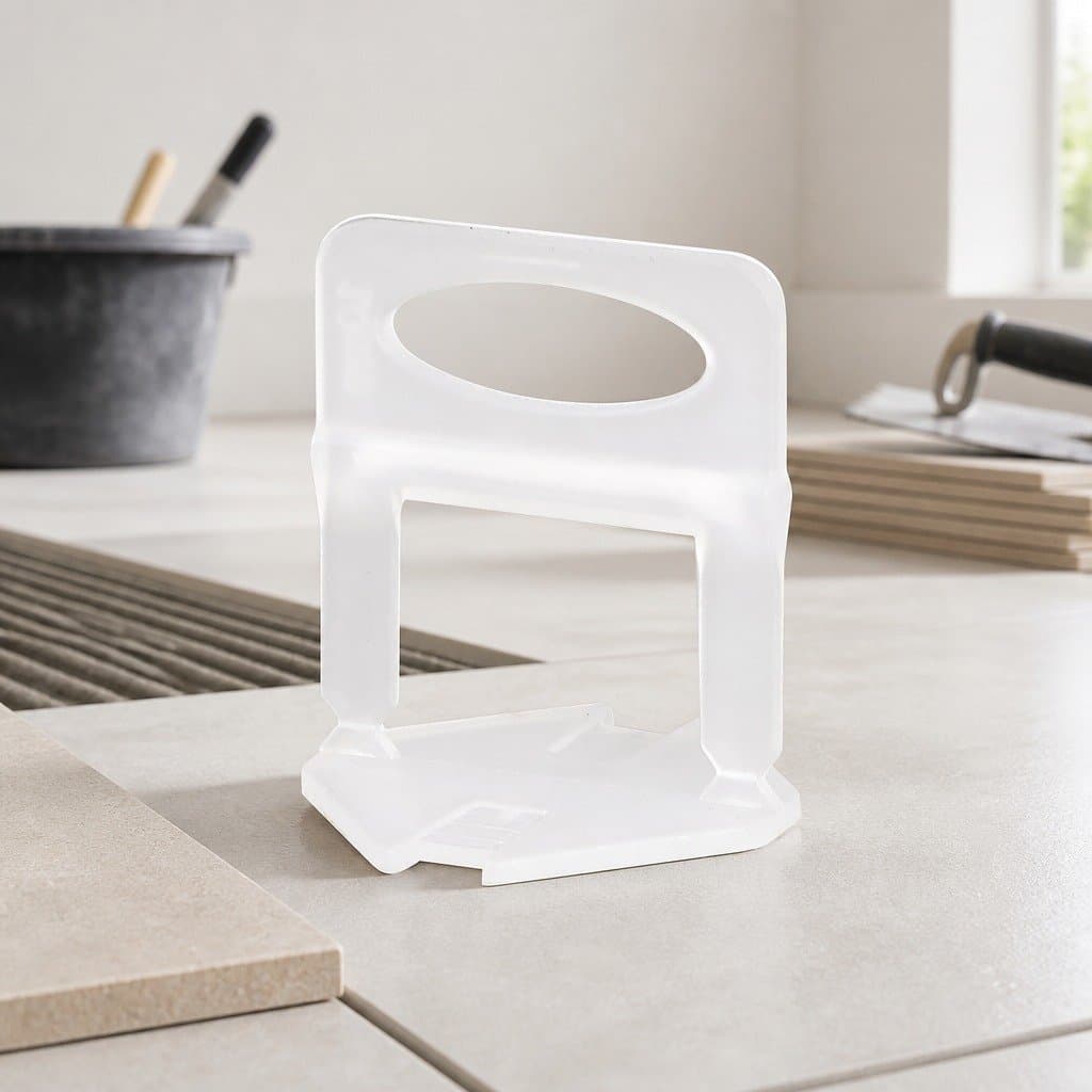 Tile Leveling System with Clips and Wedges