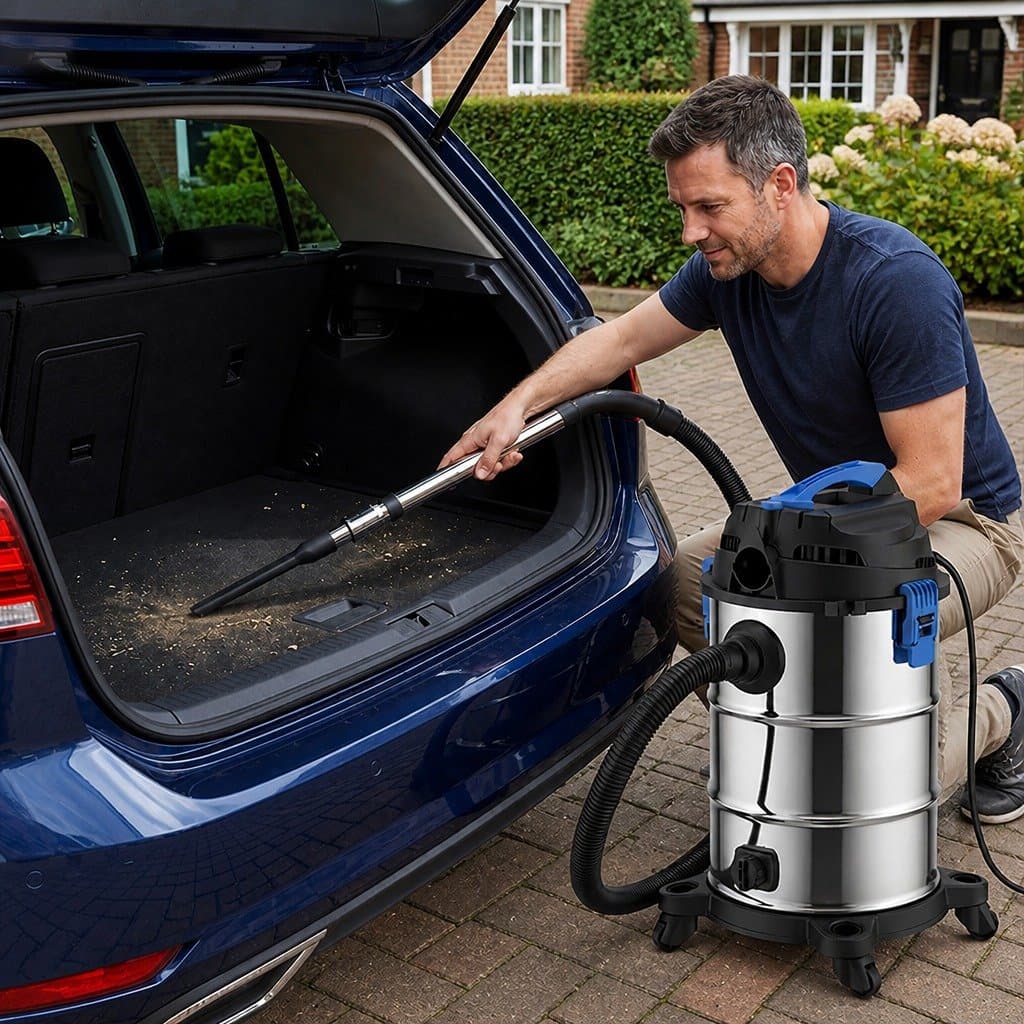 30L Wet Dry Vacuum Cleaner with 1400W Motor