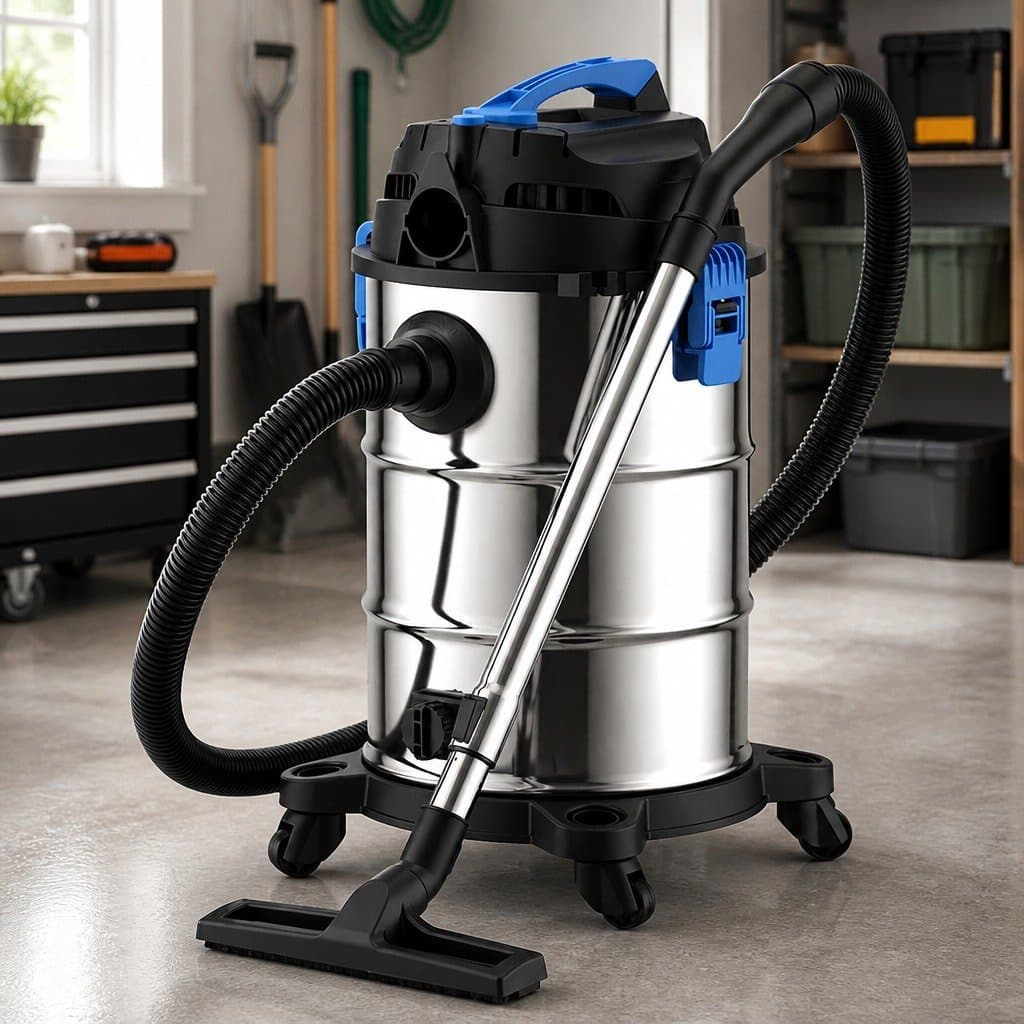 30L Wet Dry Vacuum Cleaner with 1400W Motor