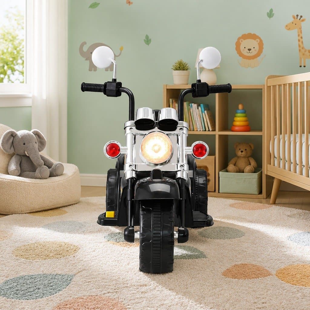 Kids Electric Motorbike Toy with Horn & Music