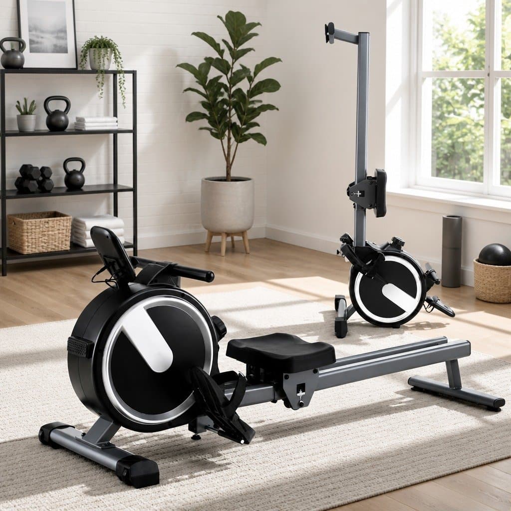 Magnetic Rowing Machine with 16 Resistance Levels