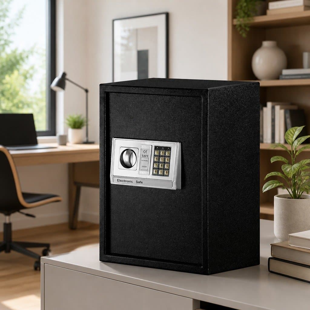 Digital Security Safe Box for Home and Office