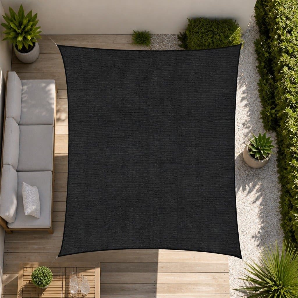 Rectangle Shade Sail 5X6M for Outdoor Use