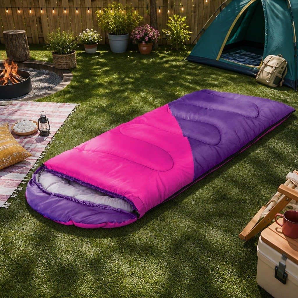 Kids Sleeping Bag 172cm for Camping and Hiking