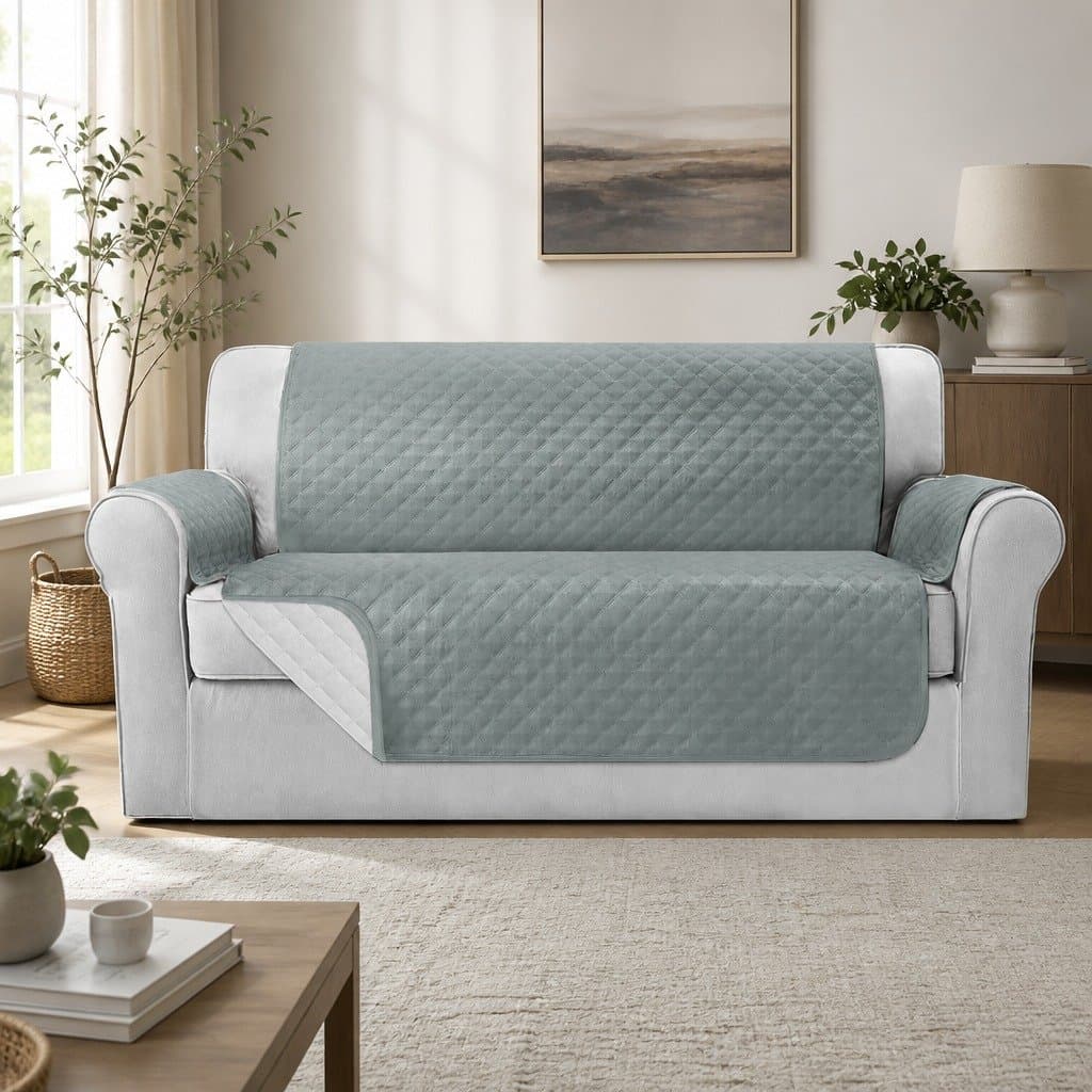 3-Seater Sofa Cover with Water Resistance