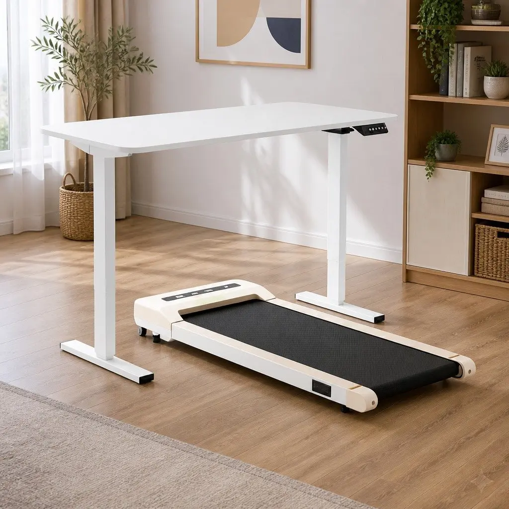 Motorised Electric Standing Desk and Walking Pad 140cm