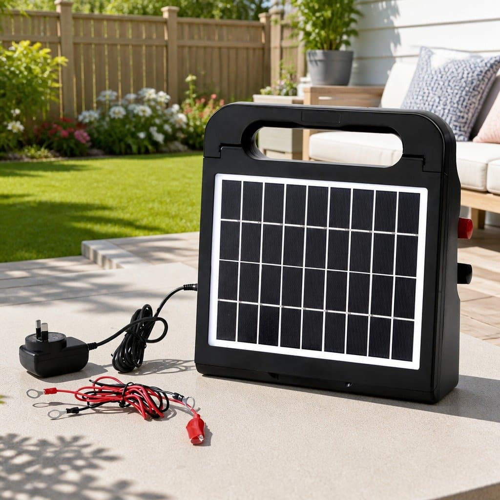 Solar Electric Fence Energiser for 5km Coverage