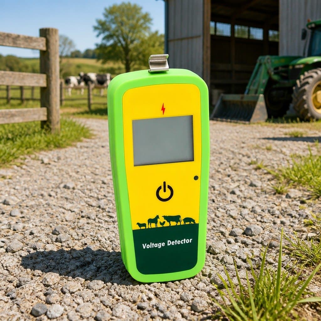 Digital Electric Fence Tester with Fault Finder