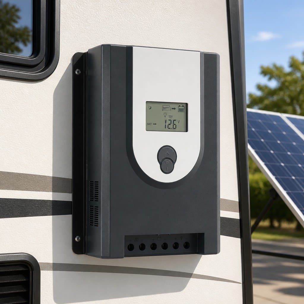 50A MPPT Solar Charge Controller with Bluetooth for Efficiency