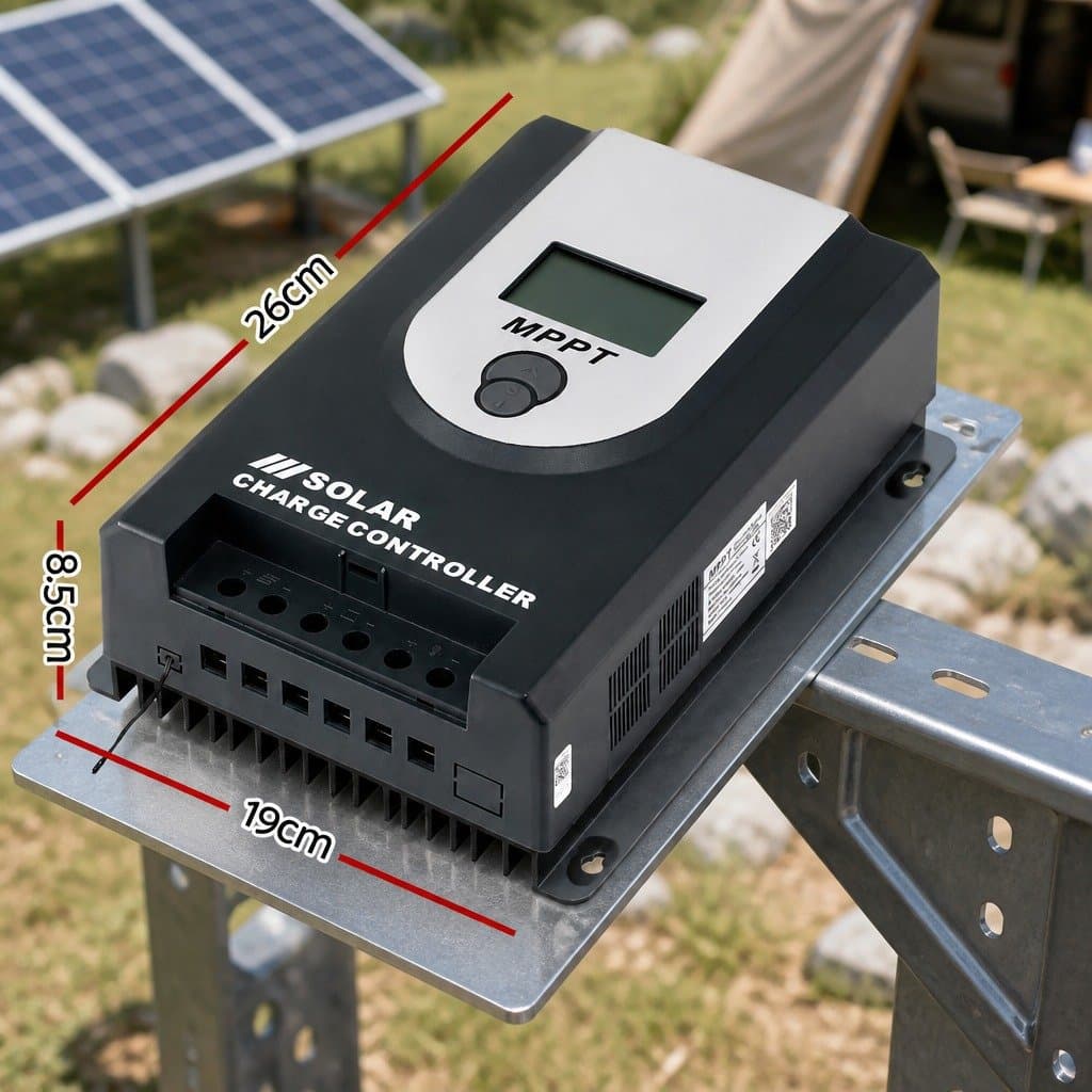 50A MPPT Solar Charge Controller with Bluetooth for Efficiency