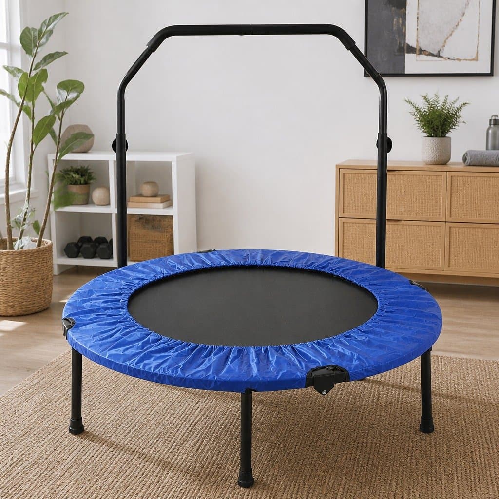40 Inch Foldable Mini Trampoline for Fitness
