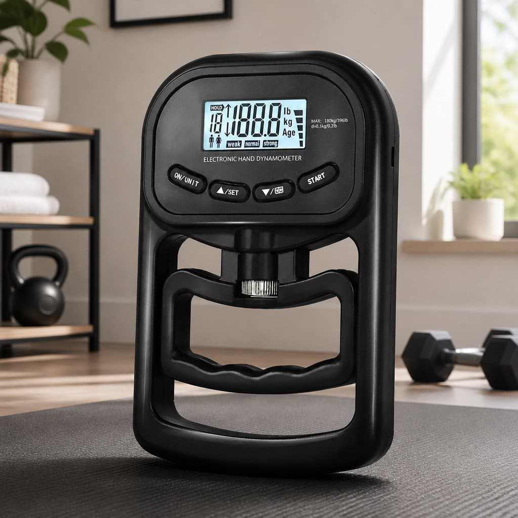 Digital Grip Strength Trainer with LCD Display