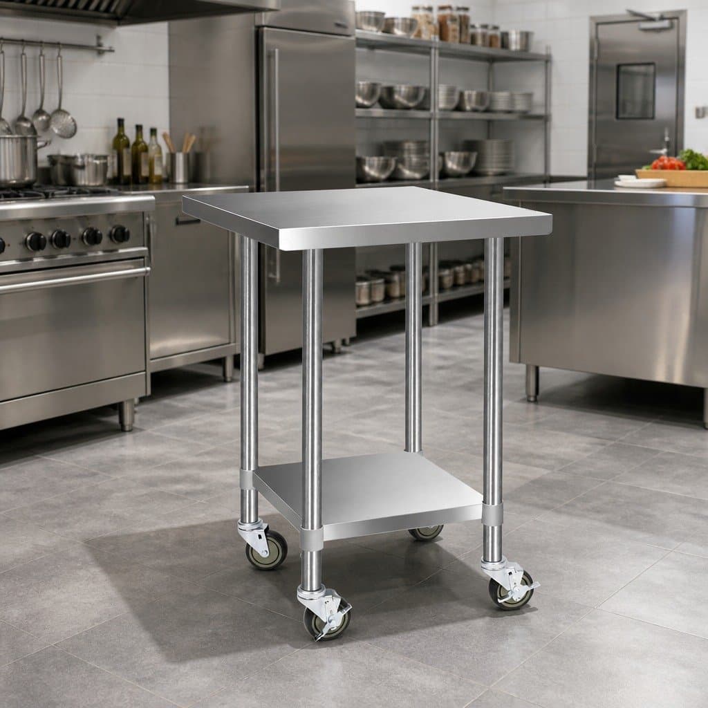 Stainless Steel Kitchen Work Bench 760x760mm