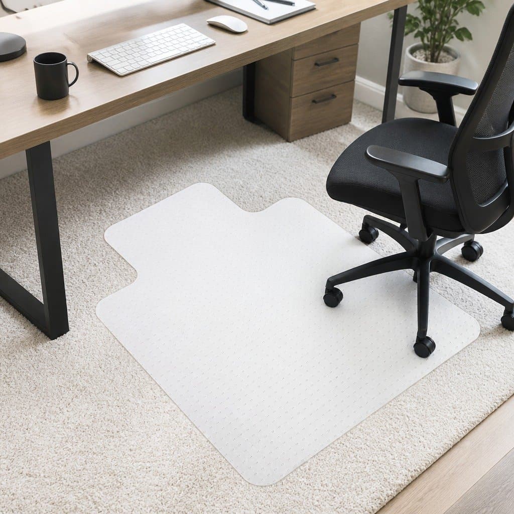 Chair Mat for Carpet Protection 135cm x 114cm