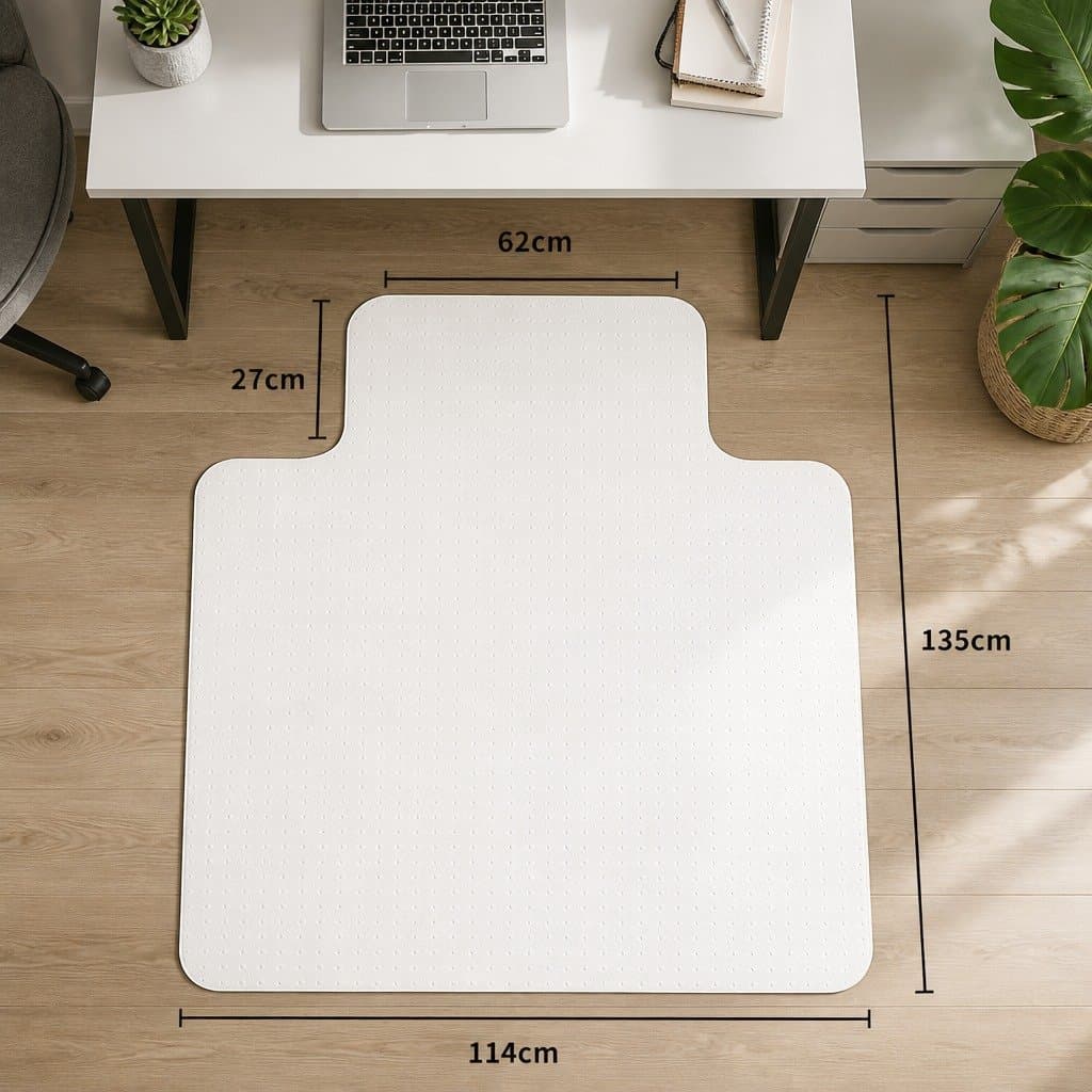 Chair Mat for Carpet Protection 135cm x 114cm