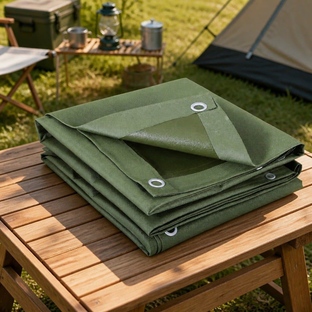 3x4m Canvas Tarp for Outdoor Use