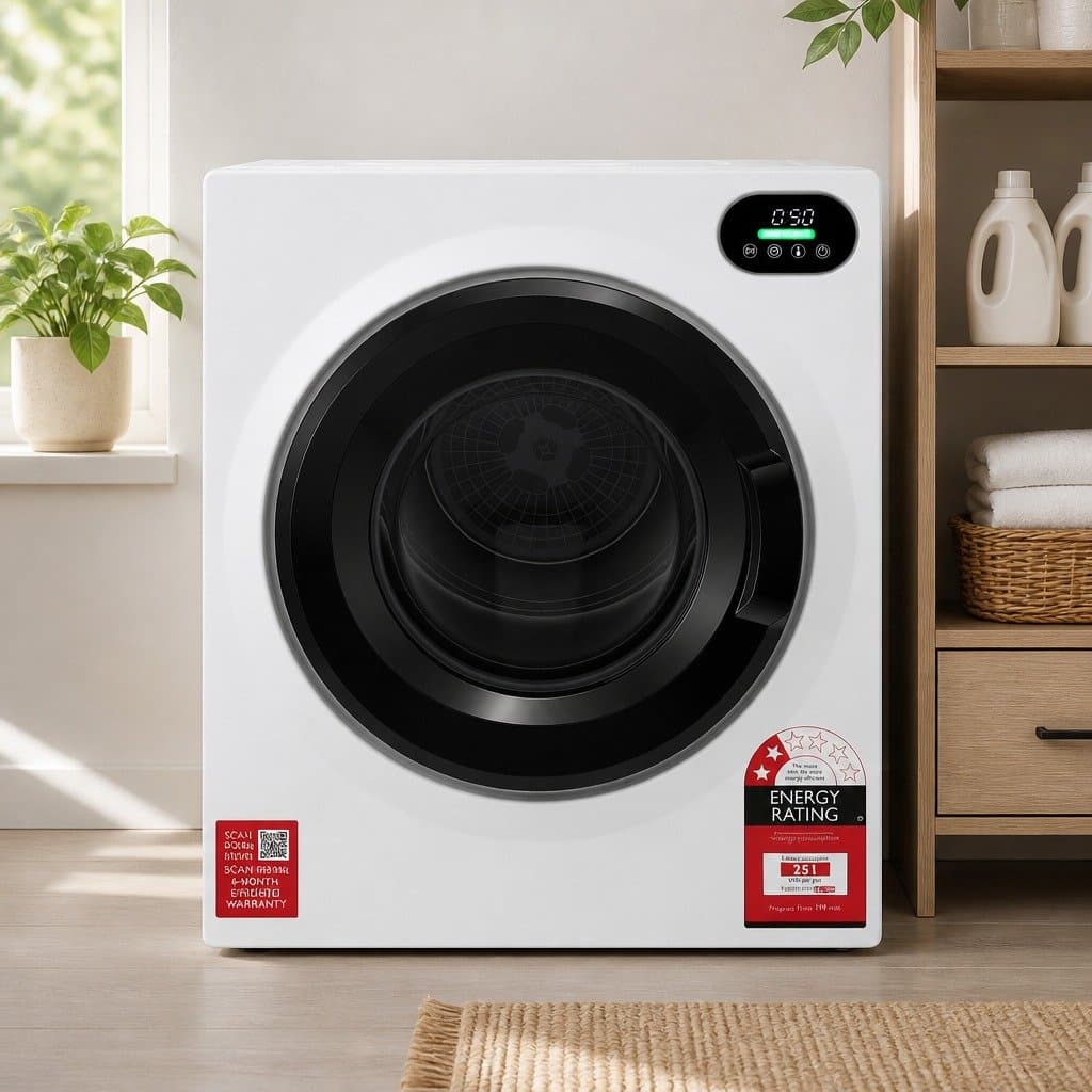 6kg Tumble Dryer with Touch Screen Controls
