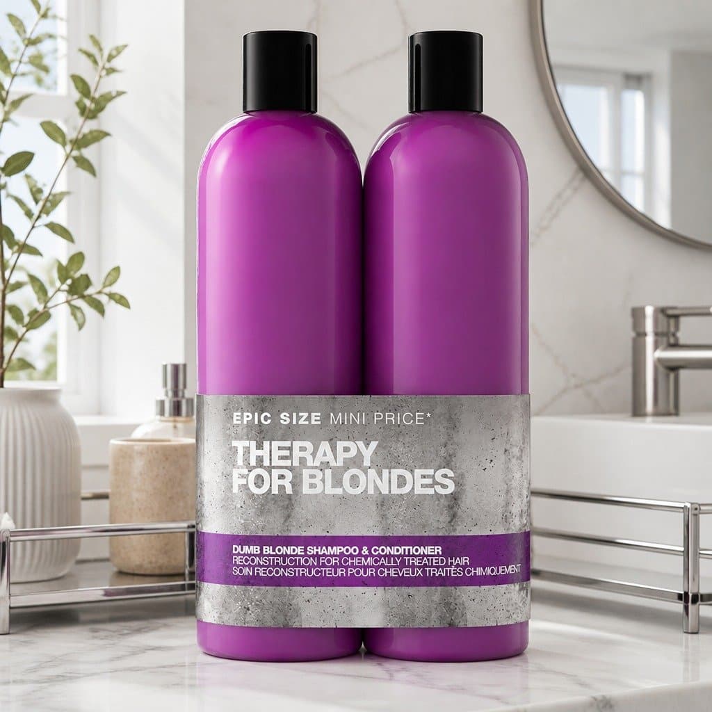 Dumb Blonde Shampoo & Conditioner Duo Set 750ml