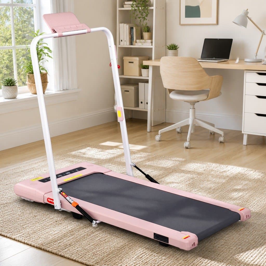 2 in 1 Electric Treadmill for Home and Office