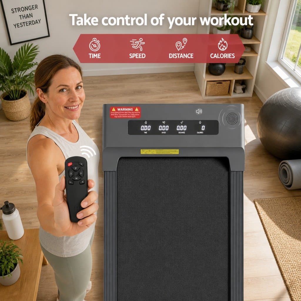Electric Walking Pad Treadmill for Home Gym