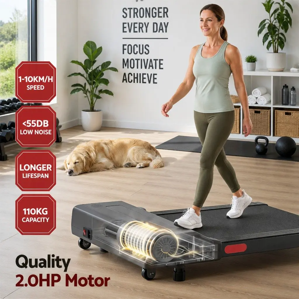 Electric Walking Pad Treadmill for Home Gym