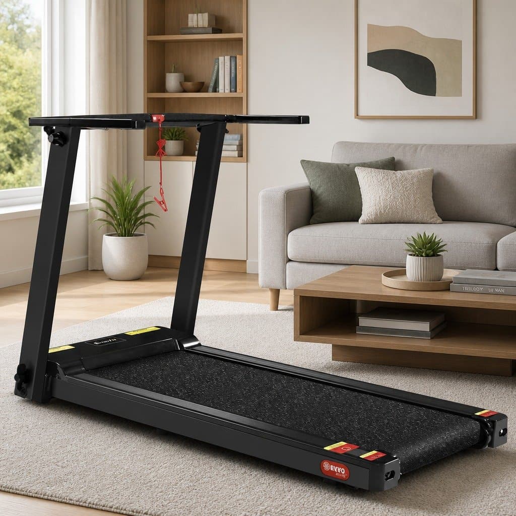 Foldable Electric Treadmill for Home Fitness