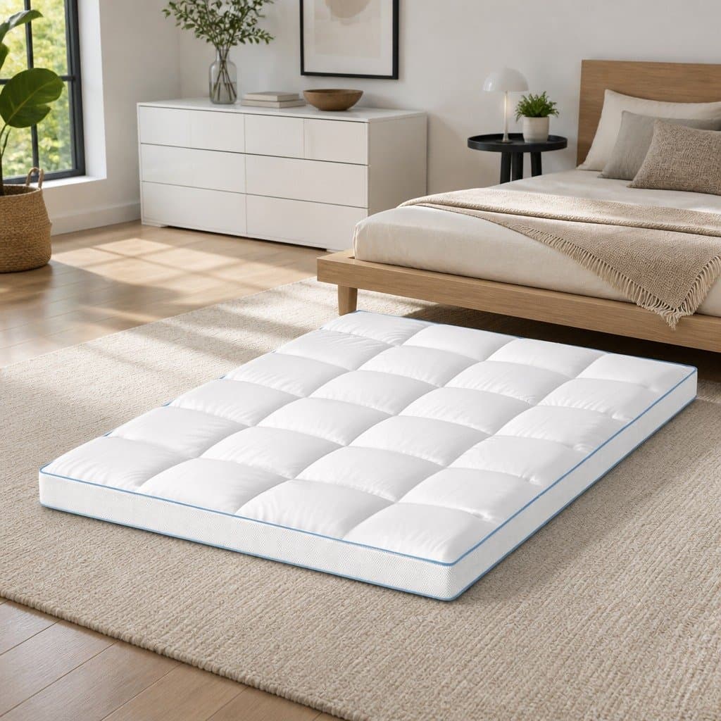 Pillowtop Mattress Topper 10cm Thick for Double Bed