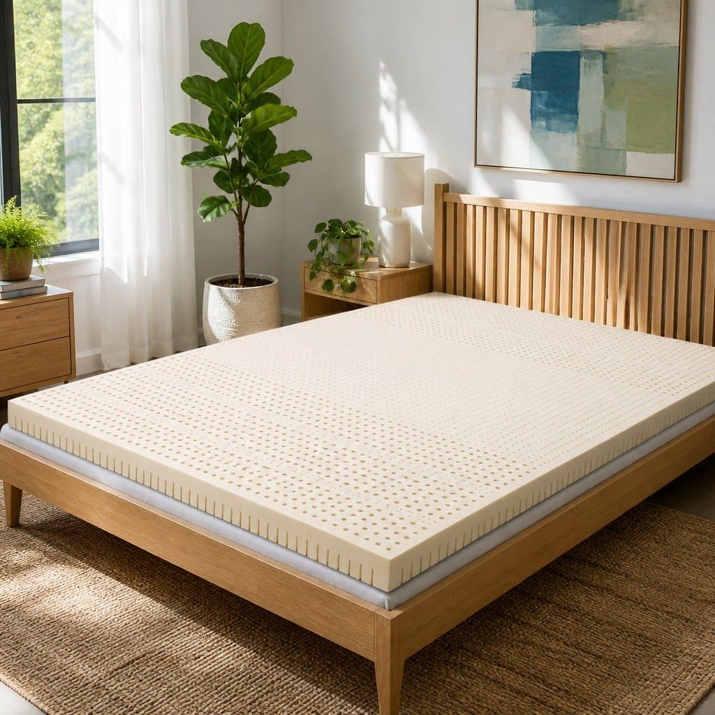 King Latex Mattress Topper 7.5cm Thick