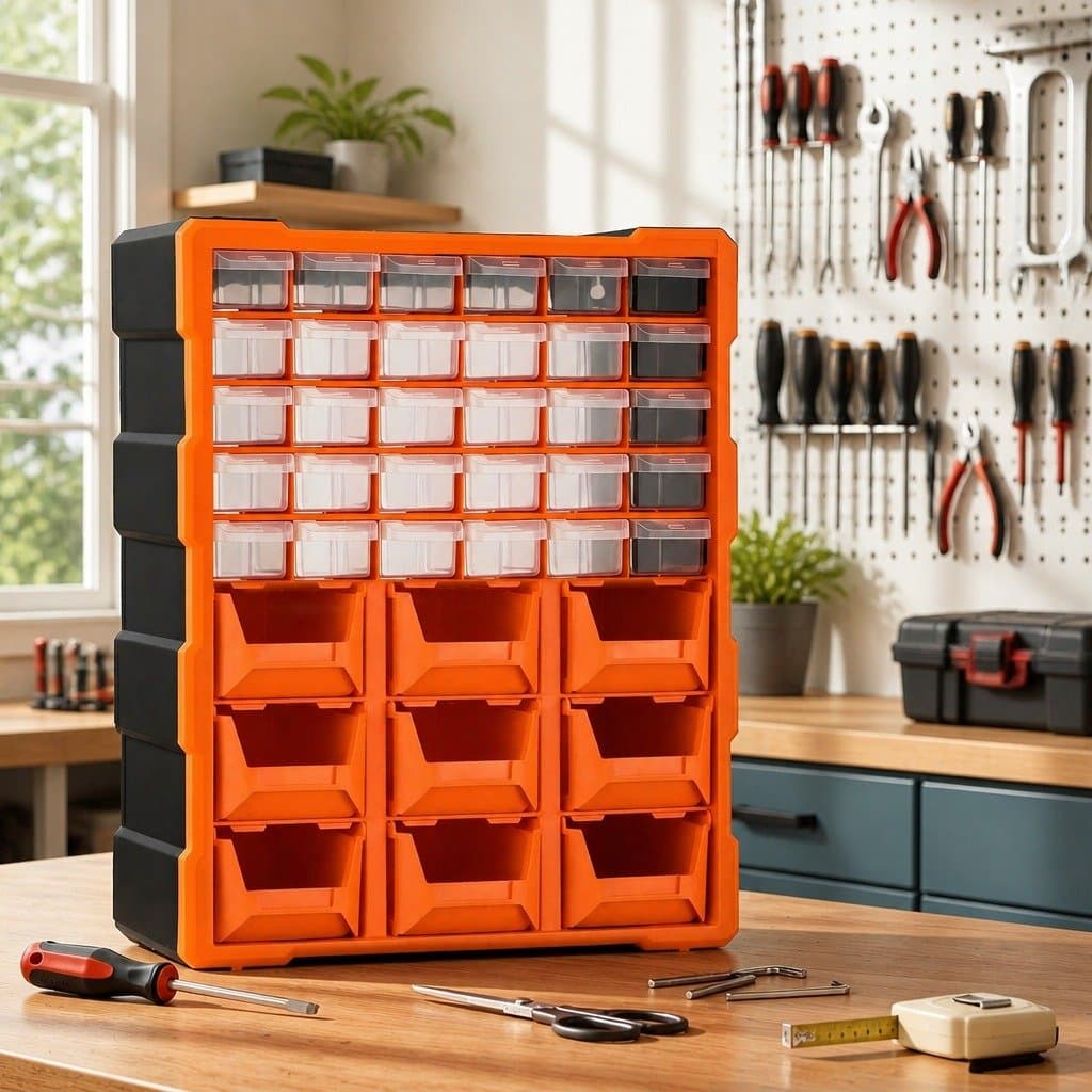 39-Drawer Tool Organizer for Hardware Storage