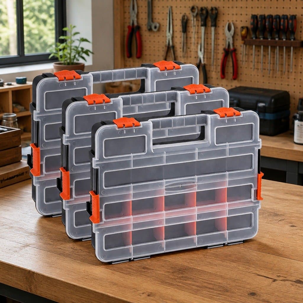 3 Pack Tool Organizer Boxes for Small Parts