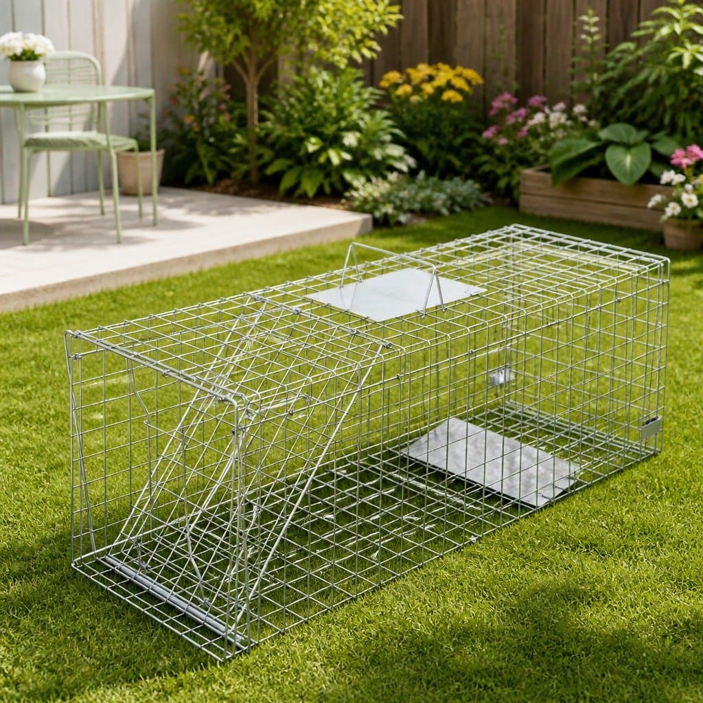 Large Humane Animal Trap Cage for Pest Control